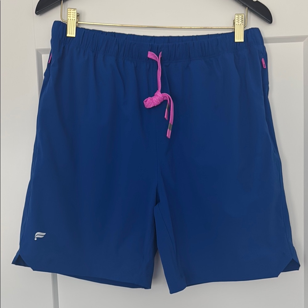 Fabletics Blue Athletic Shorts